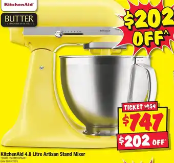 JB Hi-Fi KitchenAid Artisan Stand Mixer offer