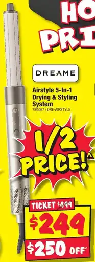 JB Hi-Fi Airstyle 5-In-1 Drying & Styling System offer