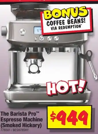 JB Hi-Fi The Barista Pro Espresso Machine offer