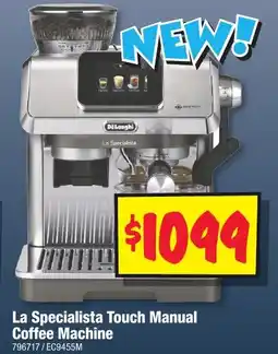 JB Hi-Fi La Specialista Touch Manual Coffee Machine offer