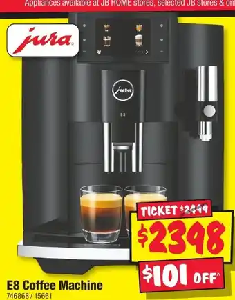 JB Hi-Fi E8 Coffee Machine offer