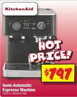 JB Hi-Fi Semi-Automatic Espresso Machine offer