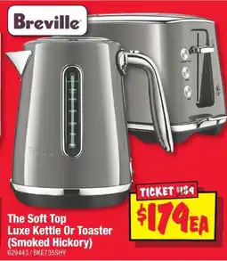 JB Hi-Fi The Soft Top Luxe Kettle Or Toaster (Smoked Hickory) offer