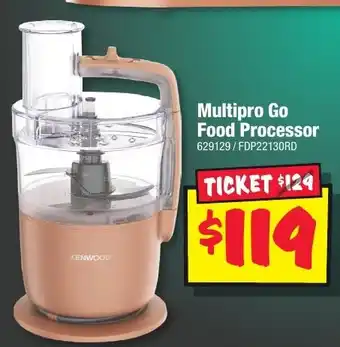 JB Hi-Fi Multipro Go Food Processor offer