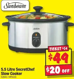 JB Hi-Fi SecretChef Slow Cooker offer