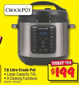 JB Hi-Fi Crock-Pot offer