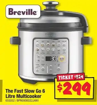 JB Hi-Fi The Fast Slow Go 6 Litre Multicooker offer