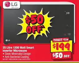 JB Hi-Fi 1200 Watt Smart Inverter Microwave offer