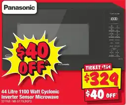 JB Hi-Fi 1100 Watt Cyclonic Inverter Sensor Microwave offer