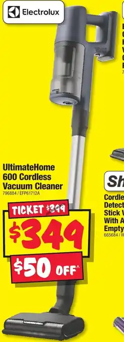 JB Hi-Fi UltimateHome 600 Cordless Vacuum Cleaner offer