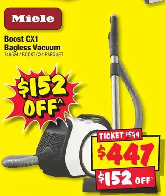 JB Hi-Fi Boost CX1 Bagless Vacuum offer