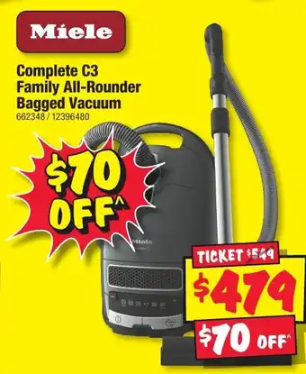 JB Hi-Fi Complete C3 Family All-Rounder Bagged Vacuum offer