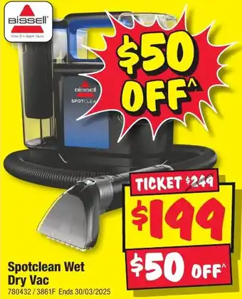 JB Hi-Fi Spotclean Wet Dry Vac offer