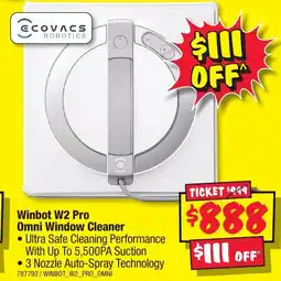 JB Hi-Fi Winbot W2 Pro Omni Window Cleaner offer