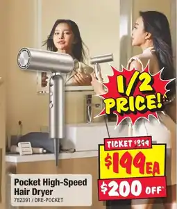 JB Hi-Fi Pocket High-Speed Hair Dryer offer