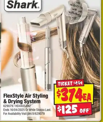 JB Hi-Fi FlexStyle Air Styling & Drying System offer