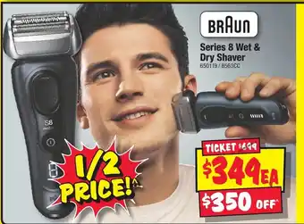 JB Hi-Fi Series 8 Wet & Dry Shaver offer