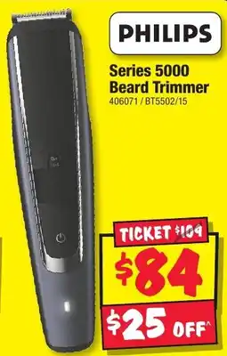 JB Hi-Fi Series 5000 Beard Trimmer offer