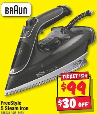 JB Hi-Fi FreeStyle 5 Steam Iron offer