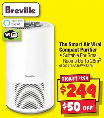 JB Hi-Fi The Smart Air Viral Compact Purifier offer