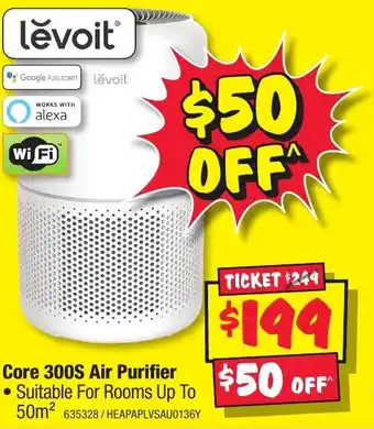 JB Hi-Fi Core 300S Air Purifier offer