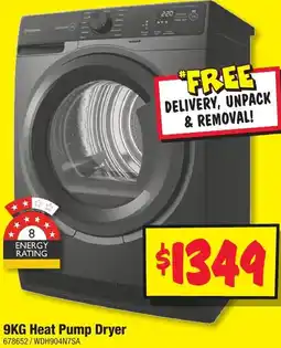 JB Hi-Fi Heat Pump Dryer offer