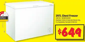 JB Hi-Fi Chest Freezer offer