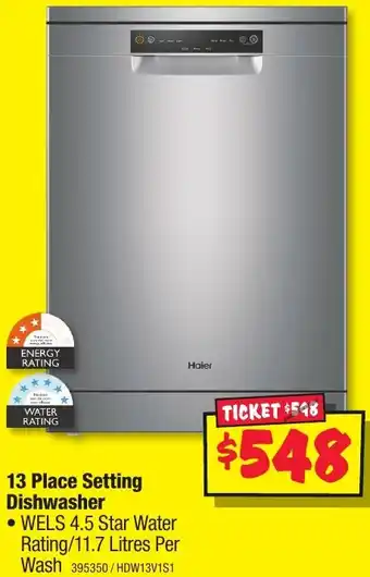 JB Hi-Fi 13 Place Setting Dishwasher offer