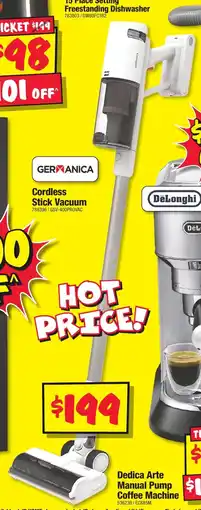 JB Hi-Fi Cordless Stick Vacuum offer