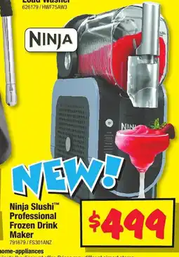 JB Hi-Fi Ninja Slushi Professional Frozen Drink Maker offer