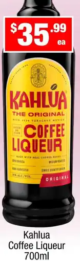 Liquor Stax Kahlua Coffee Liqueur offer