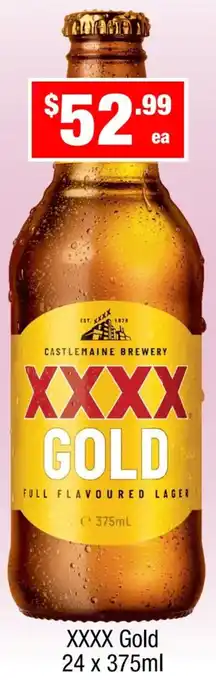 Liquor Stax XXXX Gold offer