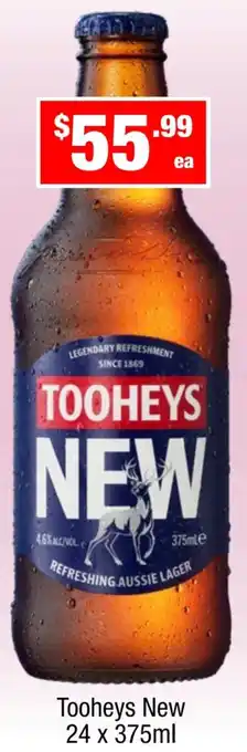 Liquor Stax Tooheys New offer