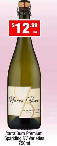 Liquor Stax Yarra Burn Premium Sparkling NV Varieties offer