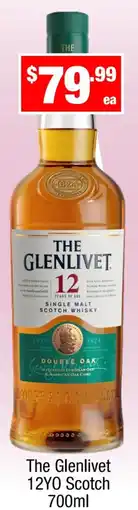 The Glenlivet 12YO Scotch