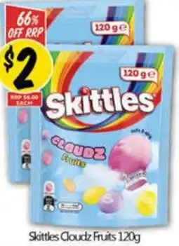 NQR Skittles Cloudz Fruits offer