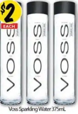 NQR Voss Sparkling Water offer