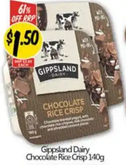 NQR Gippsland Dairy Chocolate Rice Crisp offer