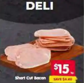 Spar Short Cut Bacon offer