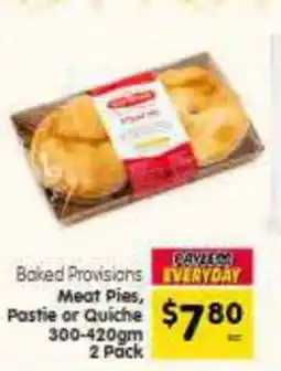 Spar Baked Provisions offer