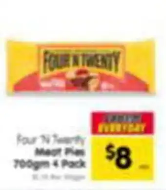 Spar FOUR TWENTY Meat Pies offer