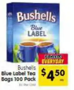 Spar Bushells Blue Label Tea offer