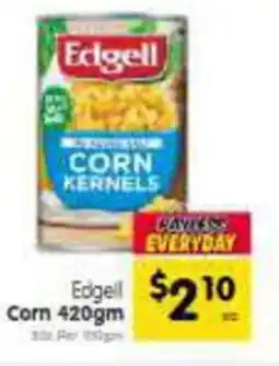 Spar Edgell Corn offer