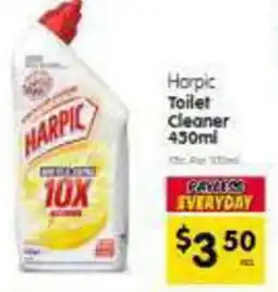 Spar Harpic Toilet Cleaner offer