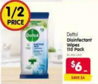 Spar Dettol Disinfectant Wipes offer