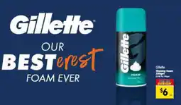 Spar Gillette Shoving Foam offer