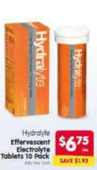 Spar Hydralyte Effervescent Electrolyte offer