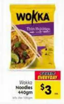 Spar Wokka Noodles offer