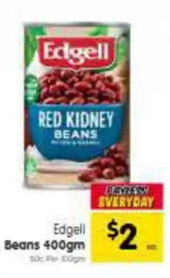 Spar Edgell Beans offer