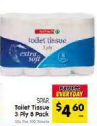 Spar SPAR Toilet Tissue offer